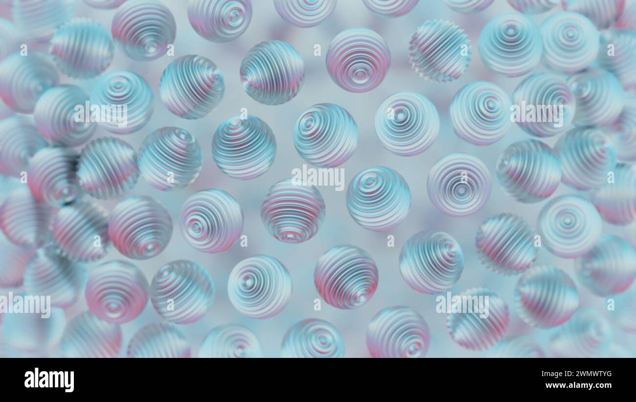 Interpretazione minimalista dei blocchi interconnessi che simboleggiano la blockchain. Foto Stock