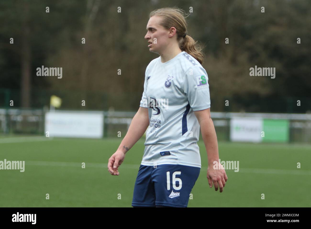 Southampton Women FC vs Bridgwater United Women FC FAWNL 25 febbraio 2024 all'Ascot United FC Foto Stock
