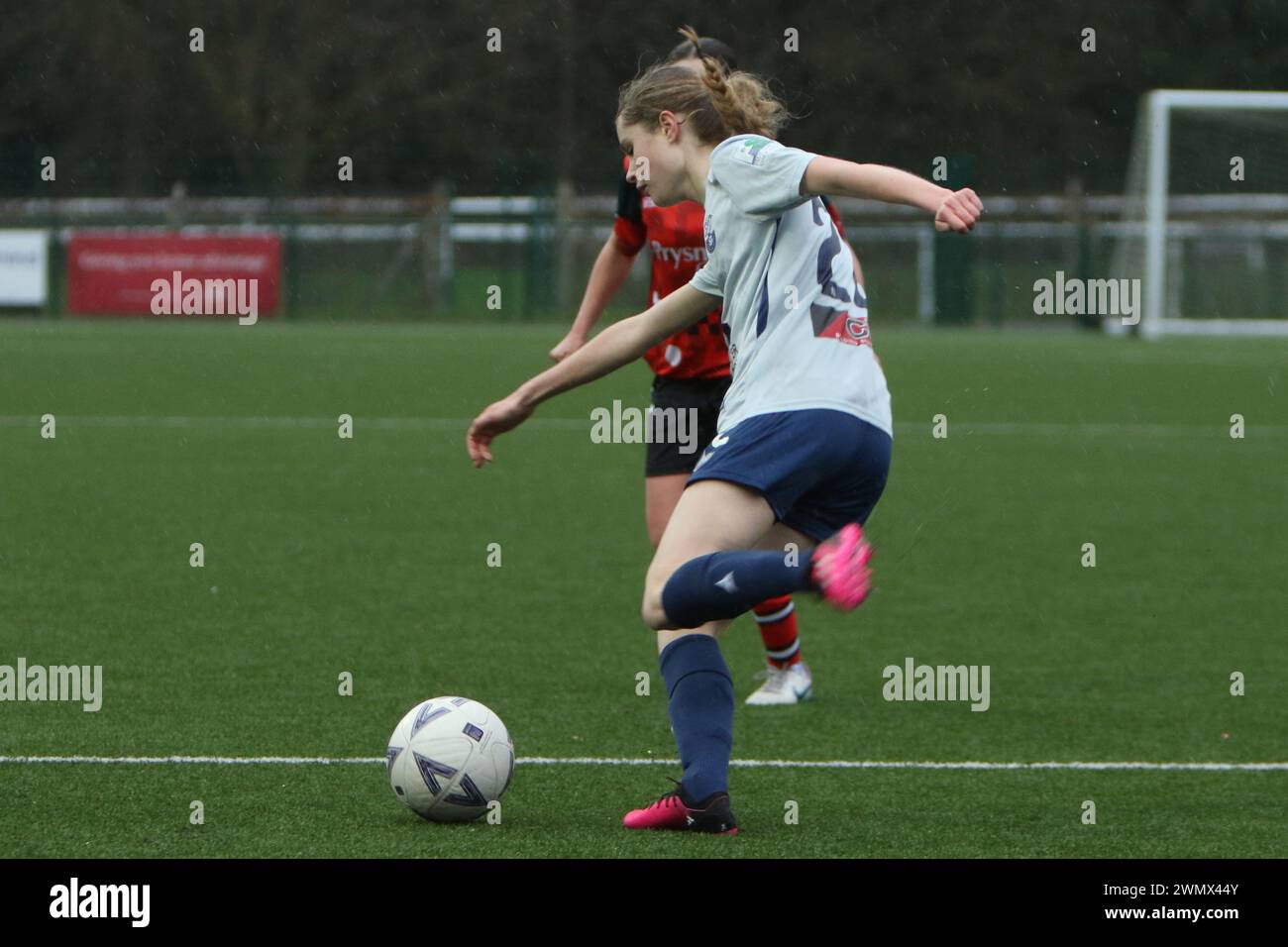 Southampton Women FC vs Bridgwater United Women FC FAWNL 25 febbraio 2024 all'Ascot United FC Foto Stock