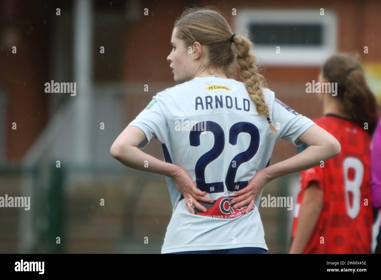 Southampton Women FC vs Bridgwater United Women FC FAWNL 25 febbraio 2024 all'Ascot United FC Foto Stock