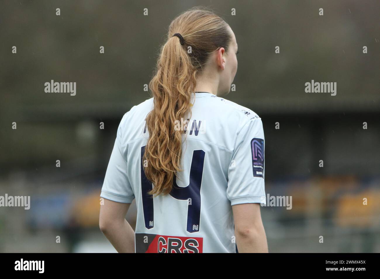 Southampton Women FC vs Bridgwater United Women FC FAWNL 25 febbraio 2024 all'Ascot United FC Foto Stock