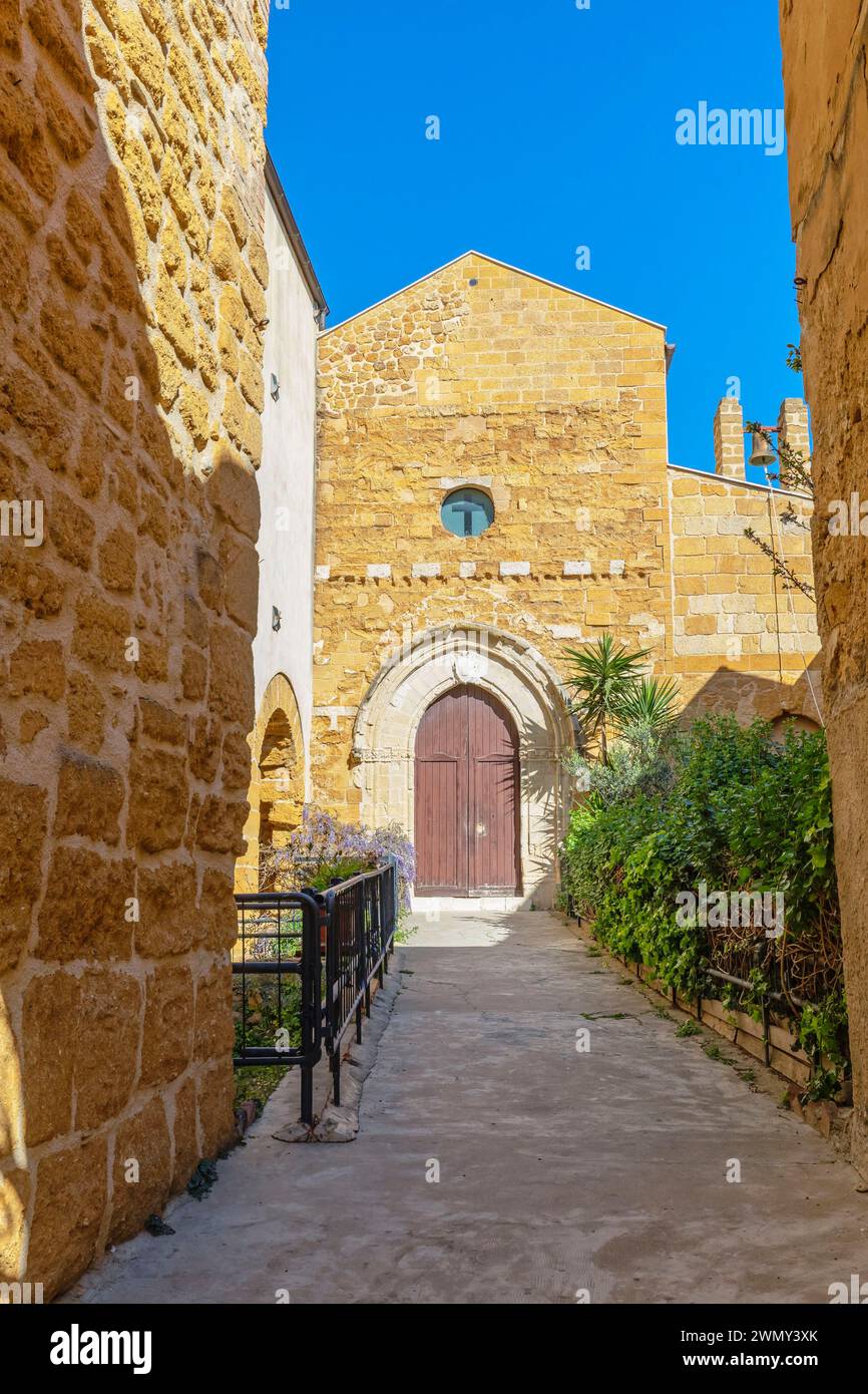 Italia, Sicilia, Agrigento, Chiesa di Santa Maria dei Greci Foto Stock