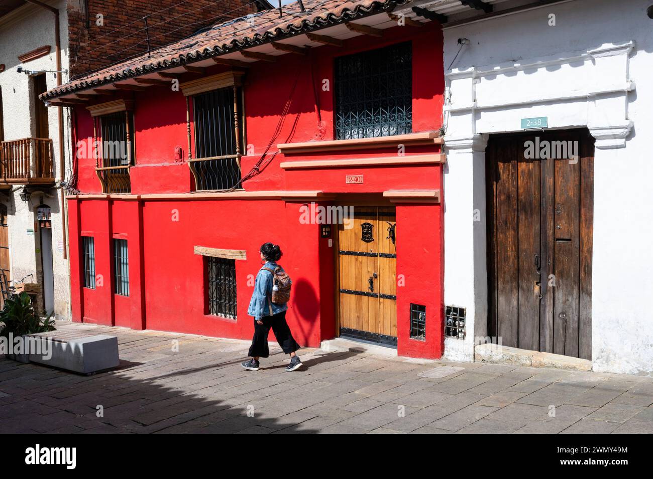 Colombia, distretto di Cundinamarca, Bogota, zona di Candelaria, Foto Stock