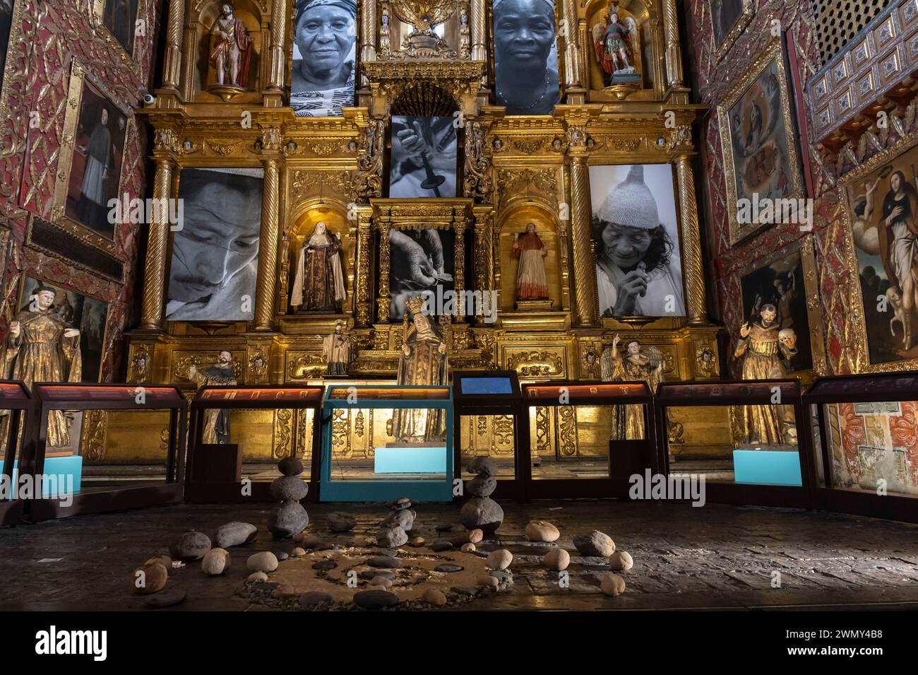 Colombia, distretto di Cundinamarca, Bogotà, museo Santa Clara vecchia chiesa convertita in museo Foto Stock