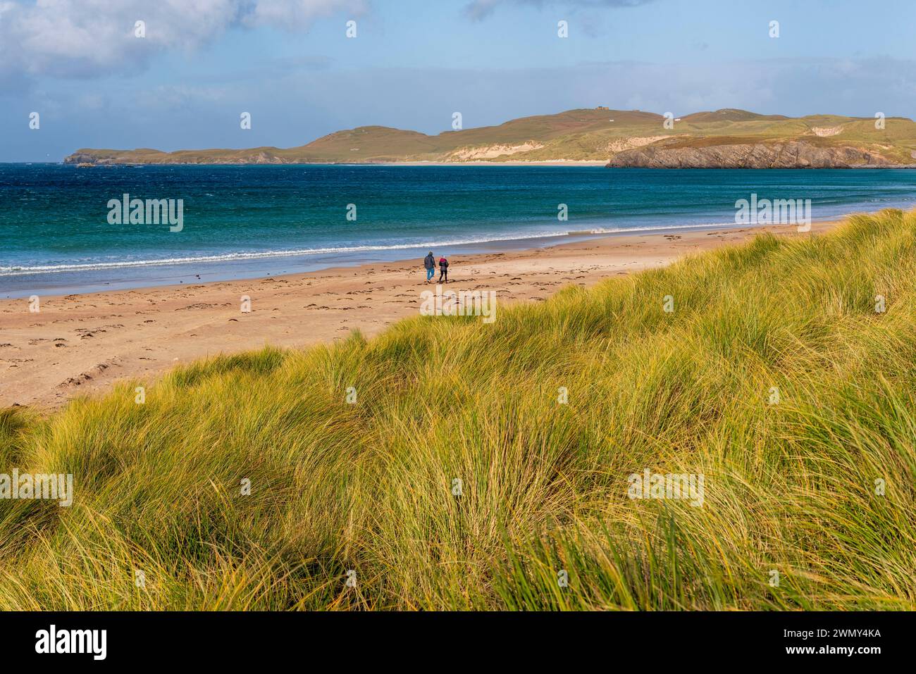 Regno Unito, Scozia, Highlands, North Coast 500 Route, Durness, spiaggia Foto Stock