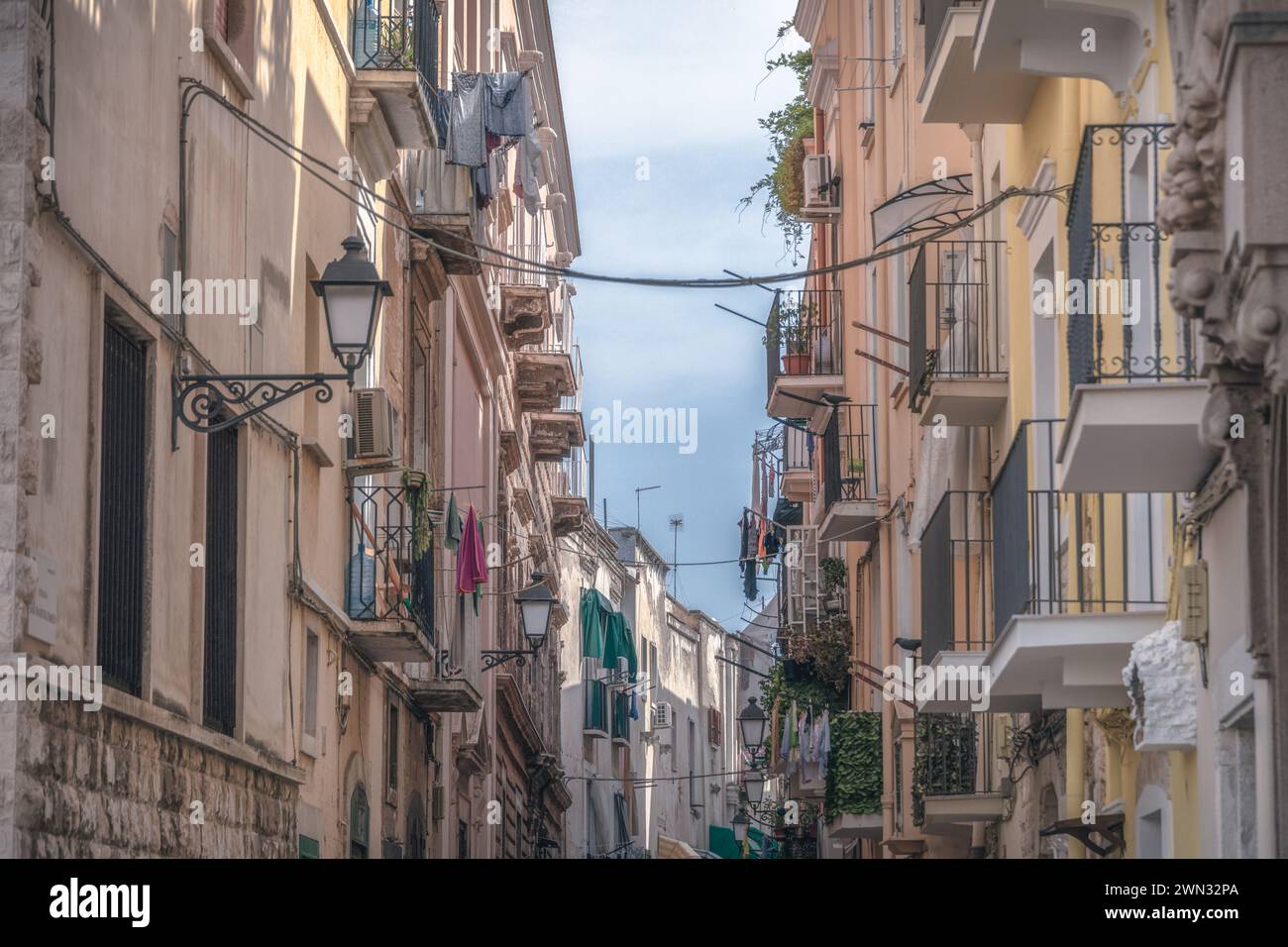 La città di Bari in Italia Foto Stock