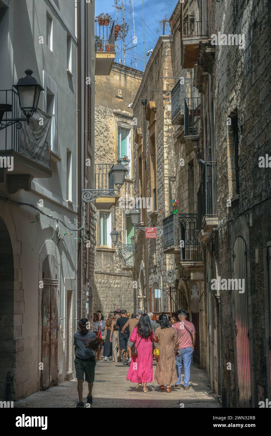 La città di Bari in Italia Foto Stock