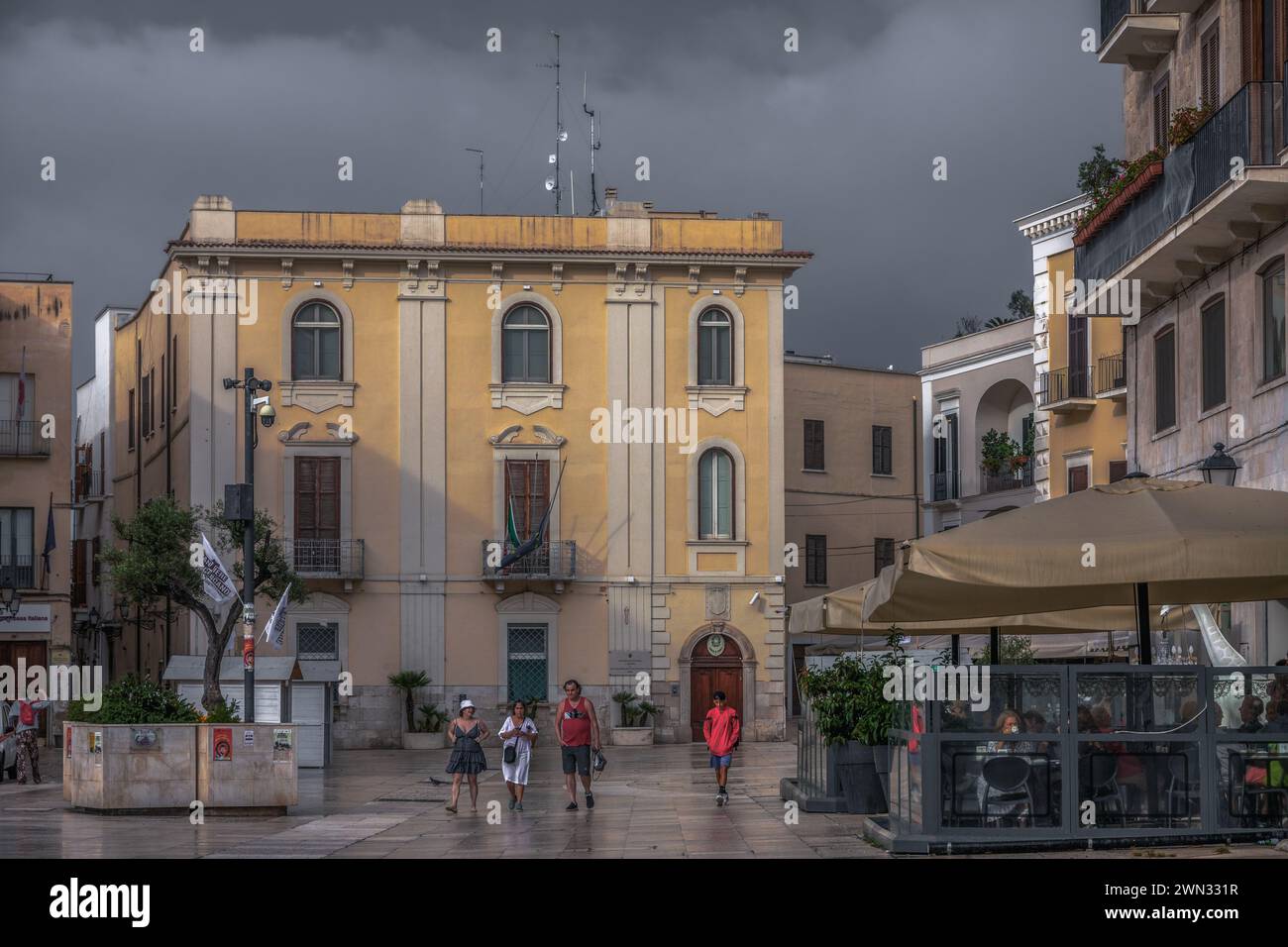 La città di Bari in Italia Foto Stock