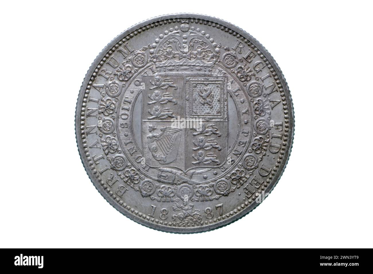 1887 Florin Foto Stock