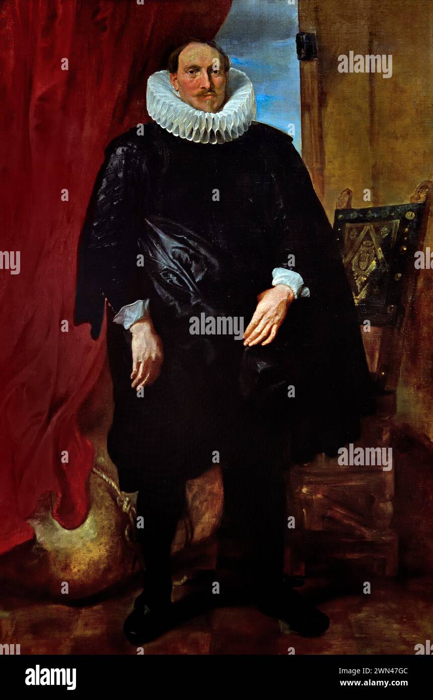 Alexander of Jan Vinck di Antoon - Anthony van Dyck 1599 - 1641 fiammingo belga Museo reale di Belle Arti, Anversa, Belgio, Belgio. Museo reale di Belle Arti, Anversa, Belgio, Belgio. Foto Stock