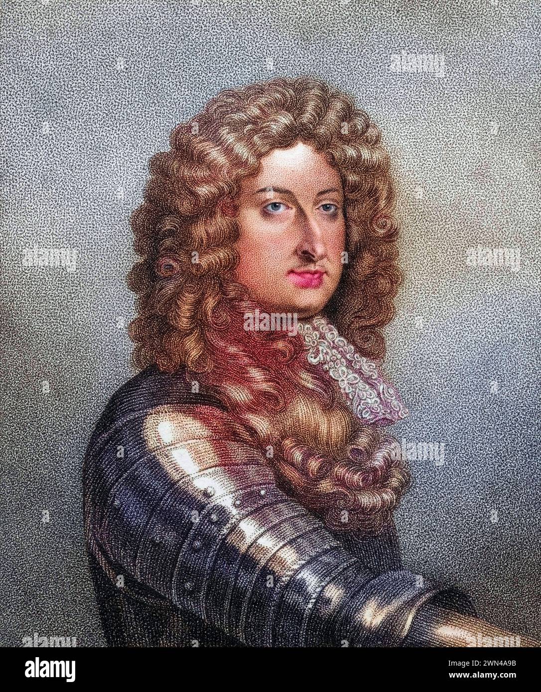 William Cavendish i duca di Devonshire 1640 - 1707 Englischer Soldat und Staatsmann / William Cavendish i duca di Devonshire 1640 - 1707 English S Foto Stock