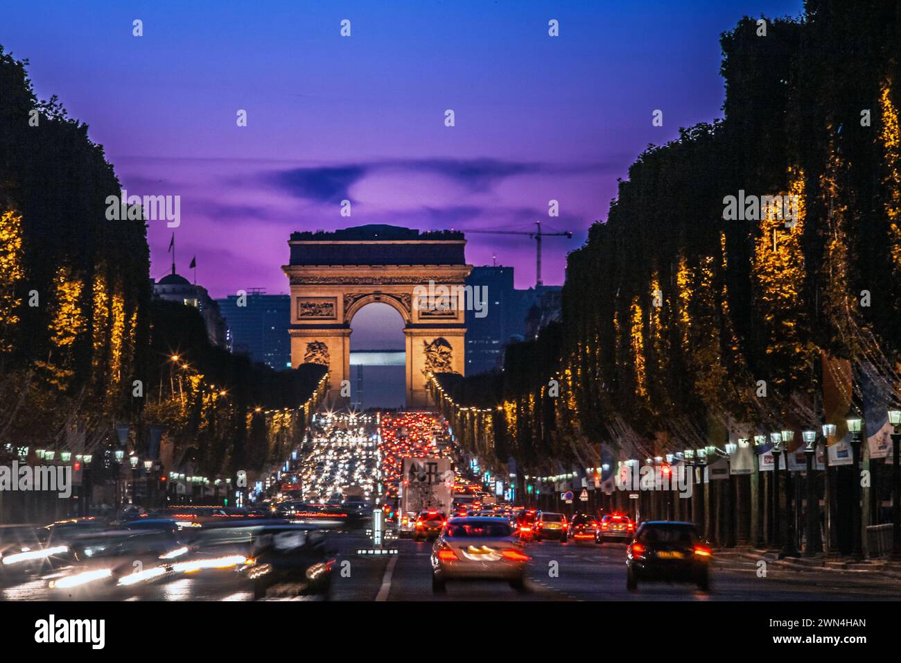 FRANCIA / Parigi / Arco di Trionfo Foto Stock