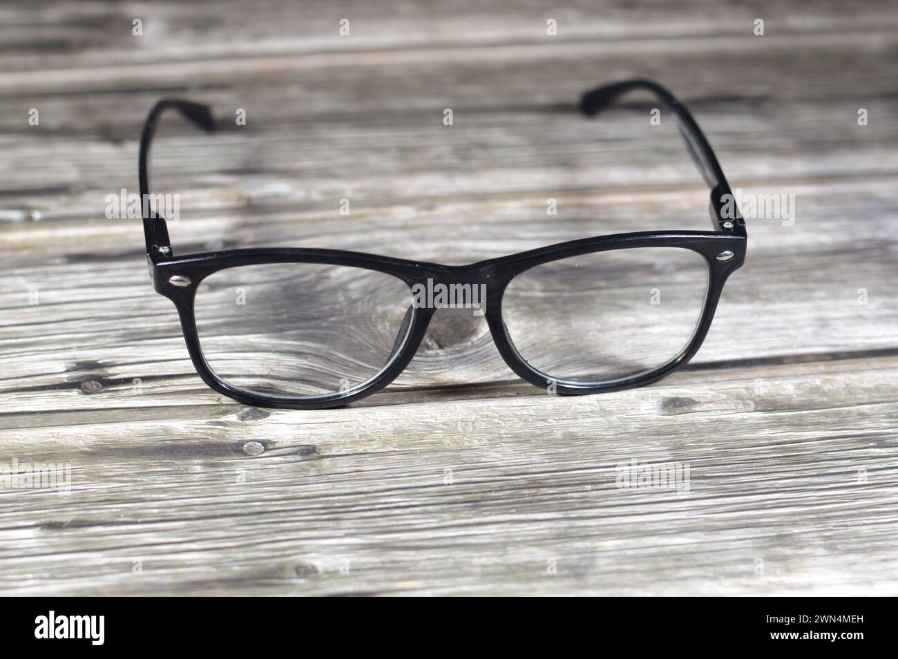 Occhiali, occhiali da vista o occhiali da vista, occhiali da vista con lenti, generalmente utilizzati per la correzione della vista, ad esempio con gli occhiali da lettura e gli occhiali utilizzati per Foto Stock
