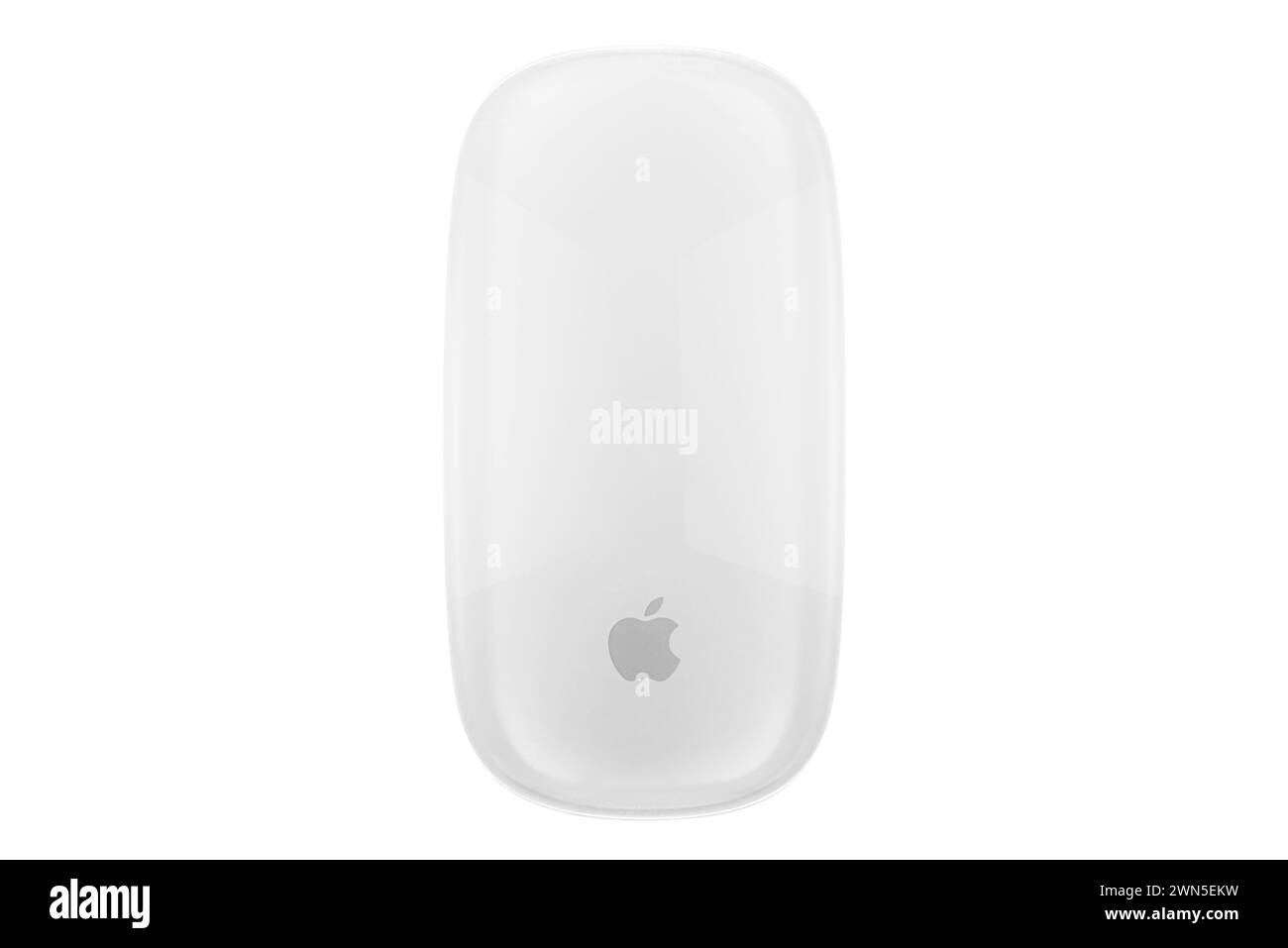 Apple Magic mouse - superficie multitouch bianca: Phillip Roberts Foto Stock