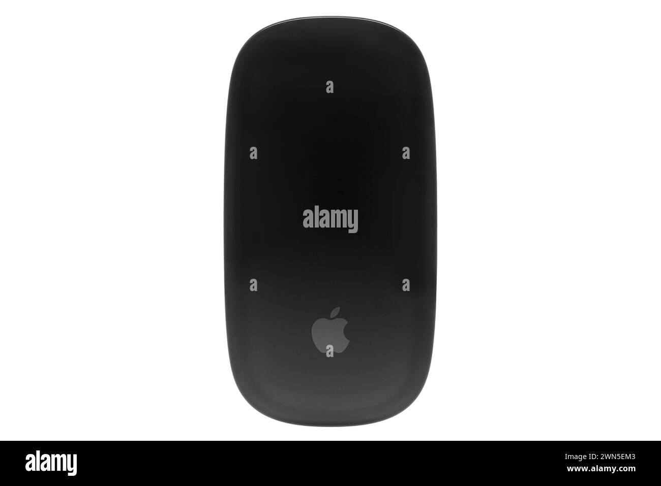 Apple Magic mouse - Nero Multi-Touch superficie: Phillip Roberts Foto Stock