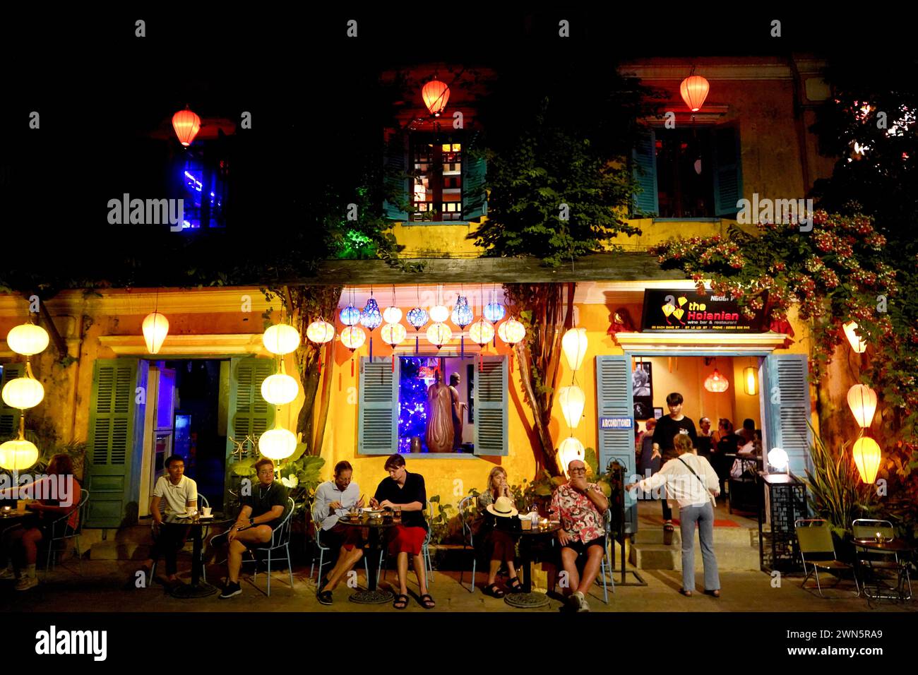 Città delle Lanterne di Hoi An, Vietnam Foto Stock