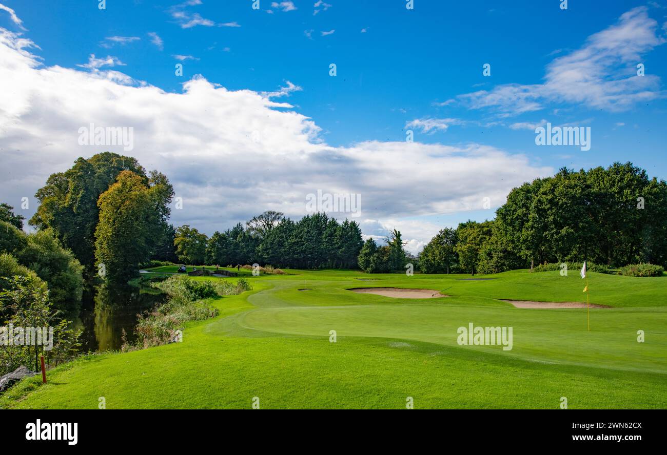 The K Club Golf Club, Straffan, Contea di Kildare, Irlanda Foto Stock