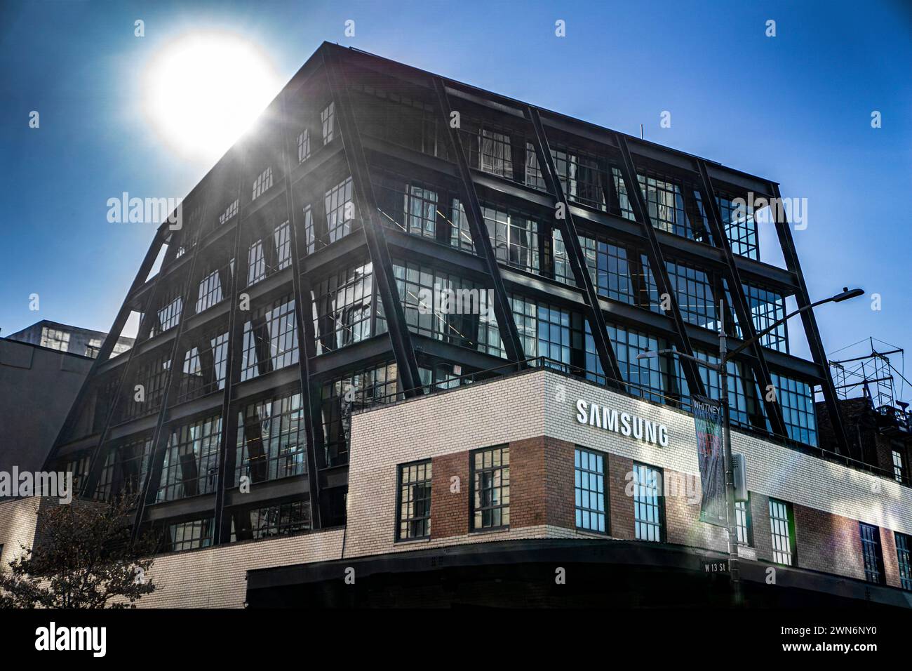 Samsung 837 flagship store, Meatpacking District, New York City, New York, USA Foto Stock