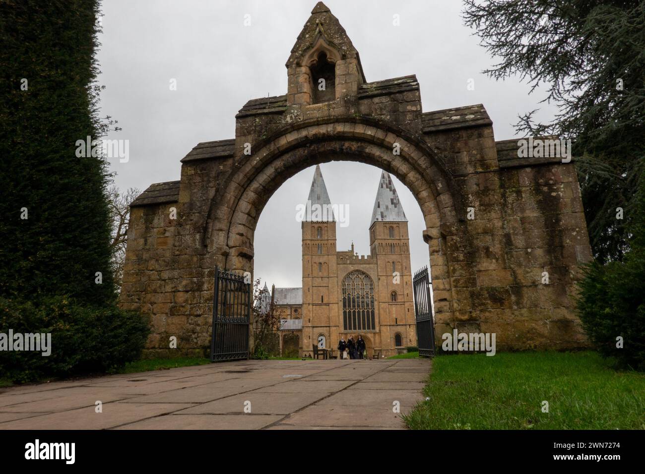 Southwell Minster Foto Stock