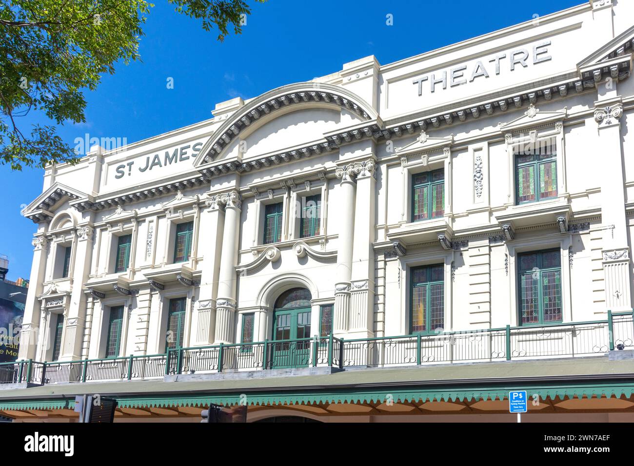 St James Theatre, Courtenay Place, te Aro, città di Wellington (te Whanganui-a-Tara), regione di Wellington, Isola del Nord, nuova Zelanda Foto Stock