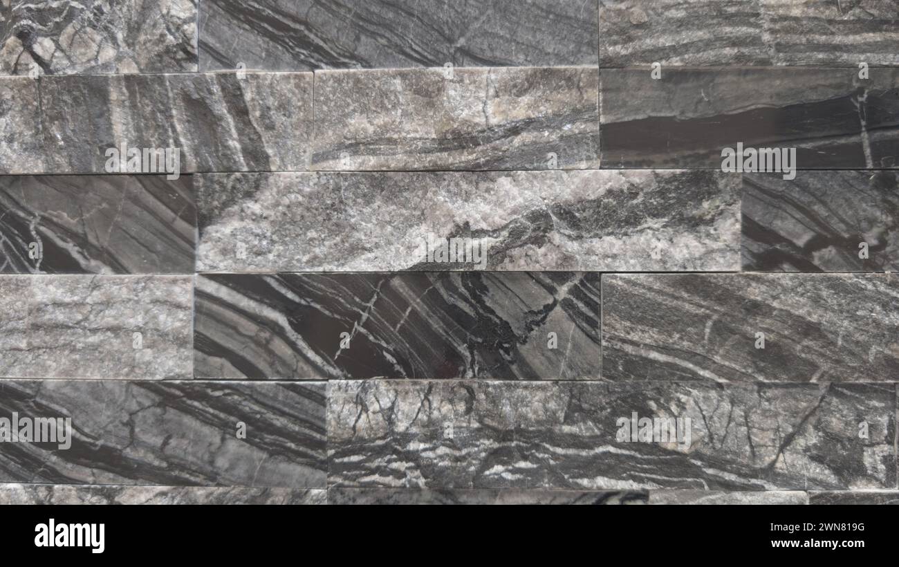 Sfondo in marmo con struttura in pietra grigio bianco Foto Stock