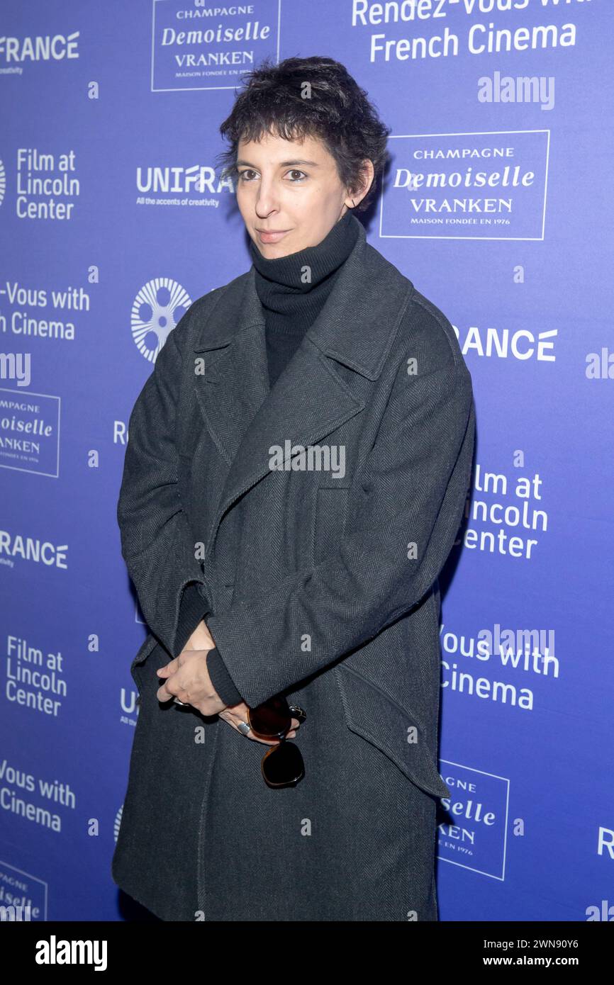 Marion Cotillard parteciperà al 29° Rendez-Vous con la serata di apertura di French Cinema Showcase al Walter Reade Theater di New York, USA, il 29 febbraio 2024. (Foto di Thenews2/NurPhoto) crediti: NurPhoto SRL/Alamy Live News Foto Stock