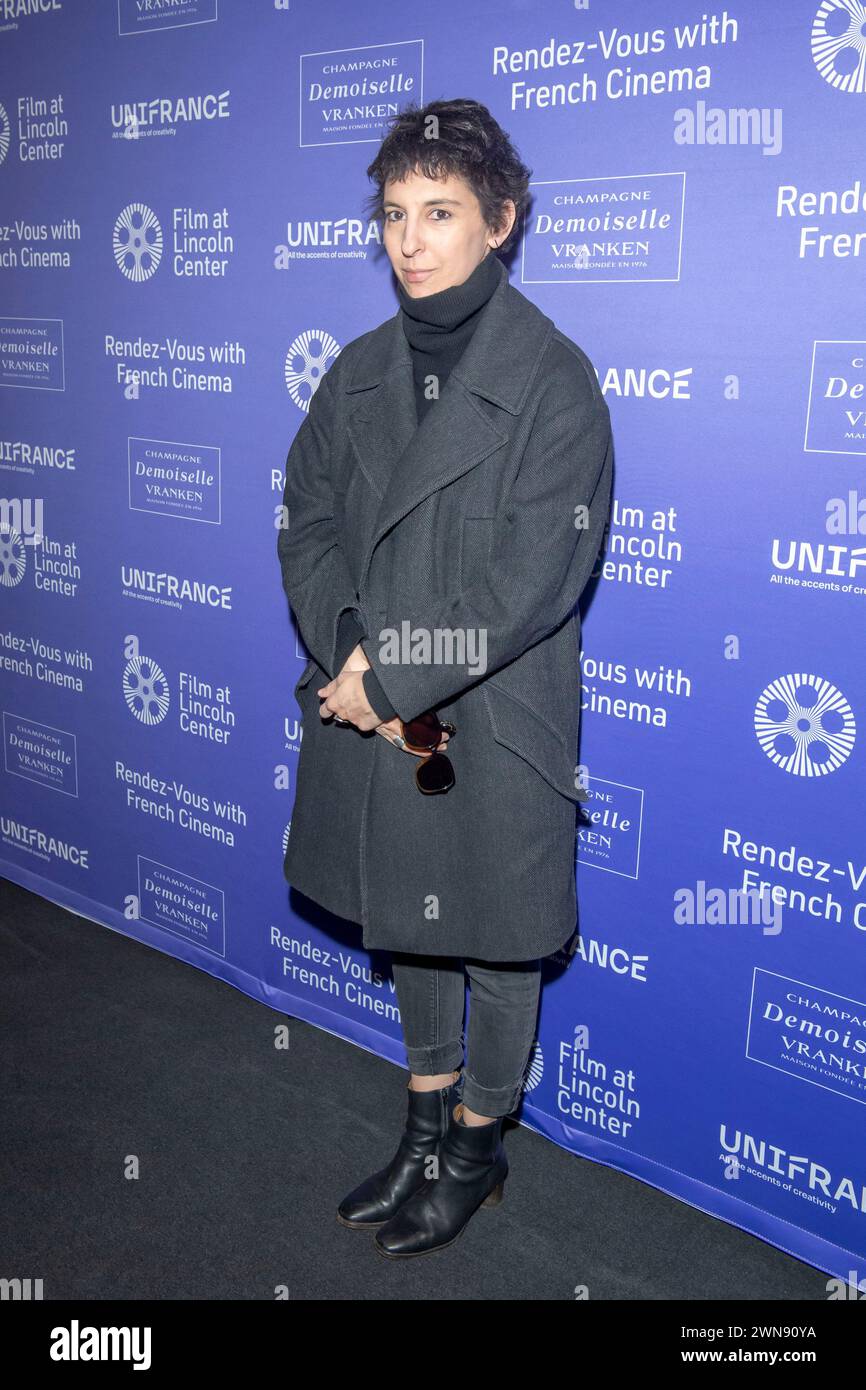 Marion Cotillard parteciperà al 29° Rendez-Vous con la serata di apertura di French Cinema Showcase al Walter Reade Theater di New York, USA, il 29 febbraio 2024. (Foto di Thenews2/NurPhoto) crediti: NurPhoto SRL/Alamy Live News Foto Stock