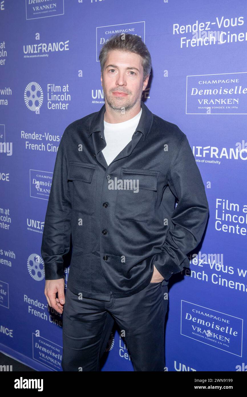 Marion Cotillard parteciperà al 29° Rendez-Vous con la serata di apertura di French Cinema Showcase al Walter Reade Theater di New York, USA, il 29 febbraio 2024. (Foto di Thenews2/NurPhoto) crediti: NurPhoto SRL/Alamy Live News Foto Stock