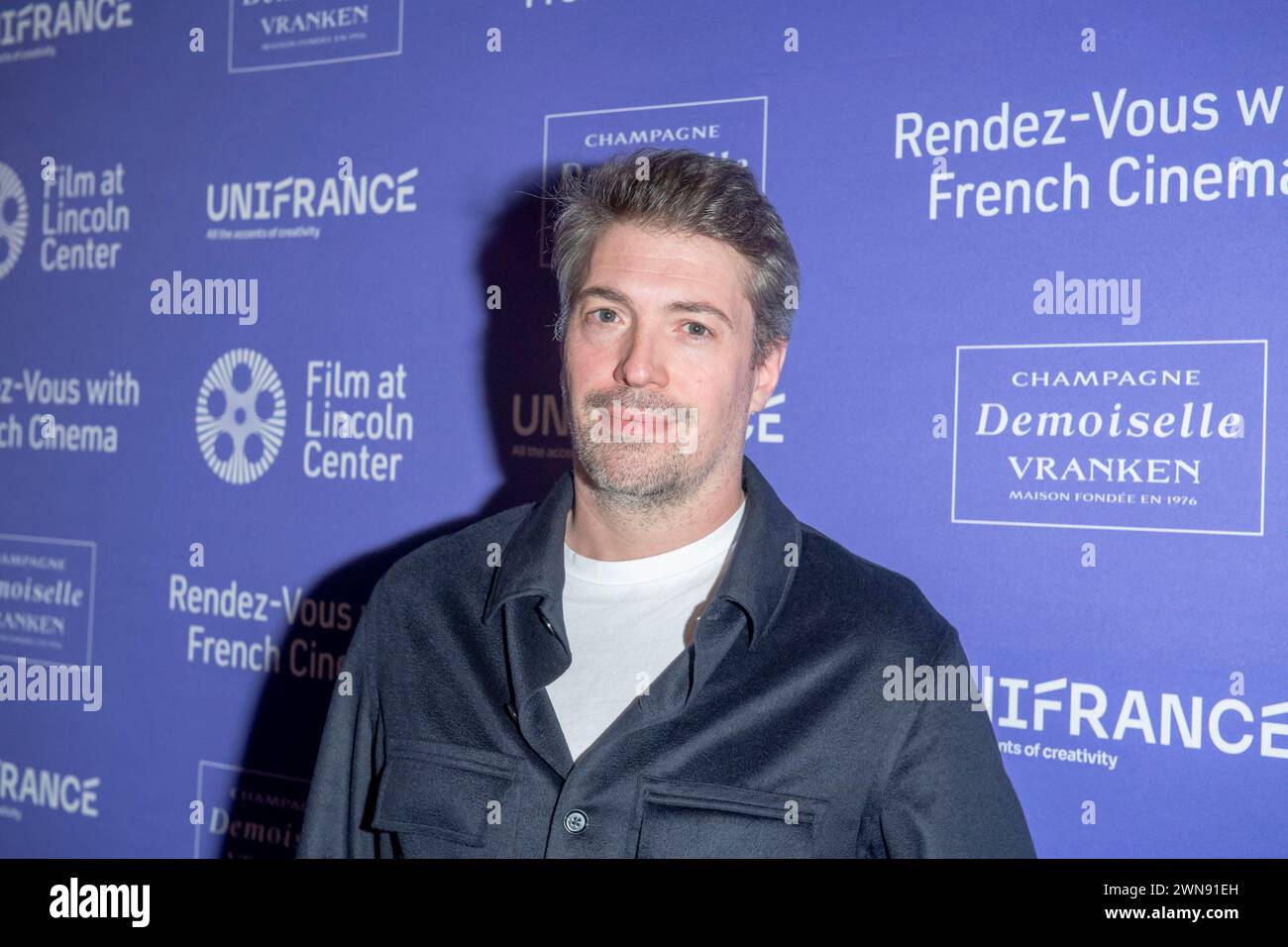 Marion Cotillard parteciperà al 29° Rendez-Vous con la serata di apertura di French Cinema Showcase al Walter Reade Theater di New York, USA, il 29 febbraio 2024. (Foto di Thenews2/NurPhoto) crediti: NurPhoto SRL/Alamy Live News Foto Stock