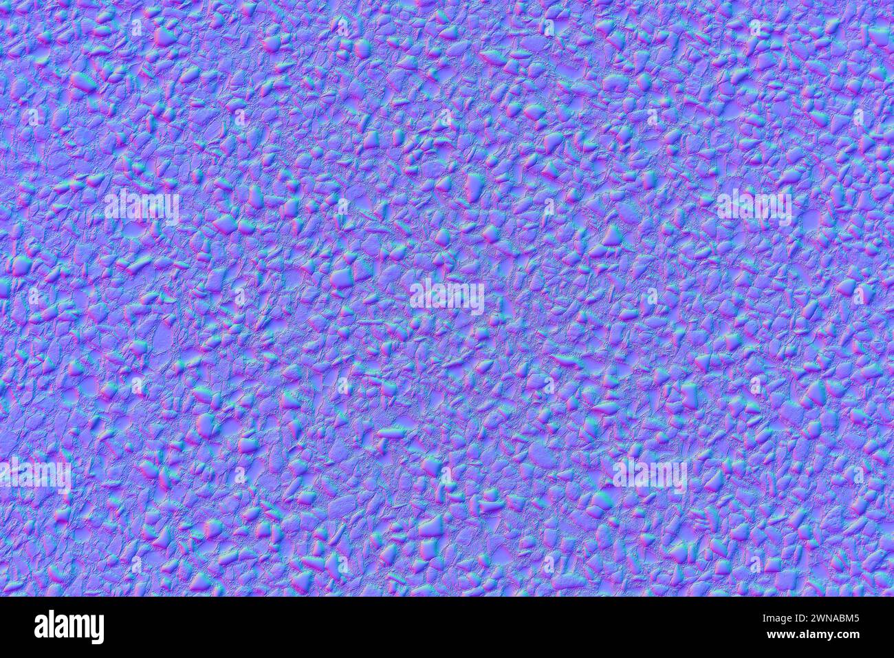 Pavimento in stile veneziano nella mappa normale Foto Stock