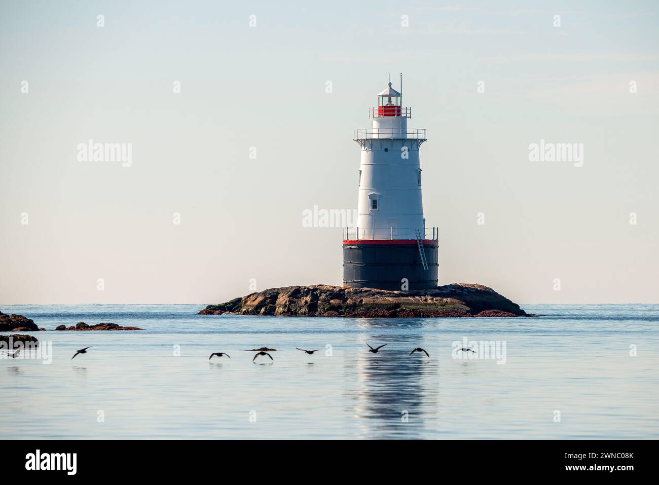 La Nuova Inghilterra faro Foto Stock