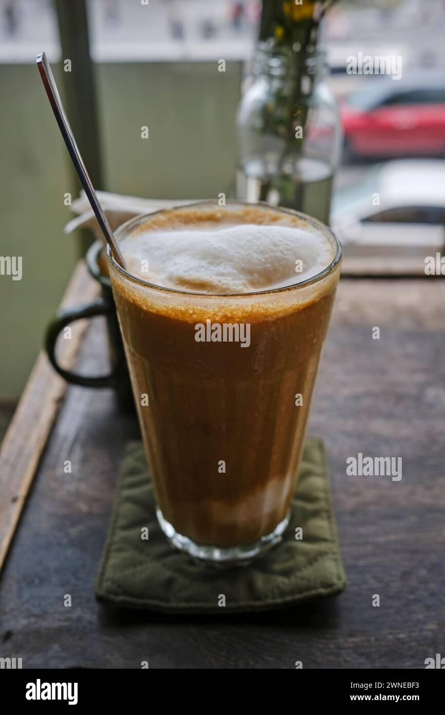 Gennaio 2024, caffè di cocco Foto Stock