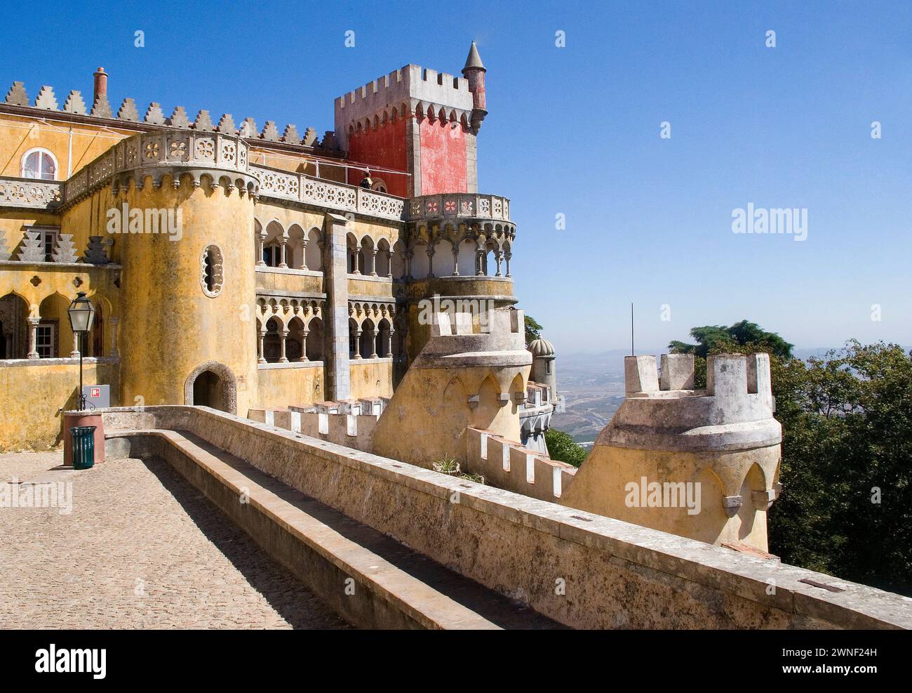 Pena Palace, Sintra Foto Stock