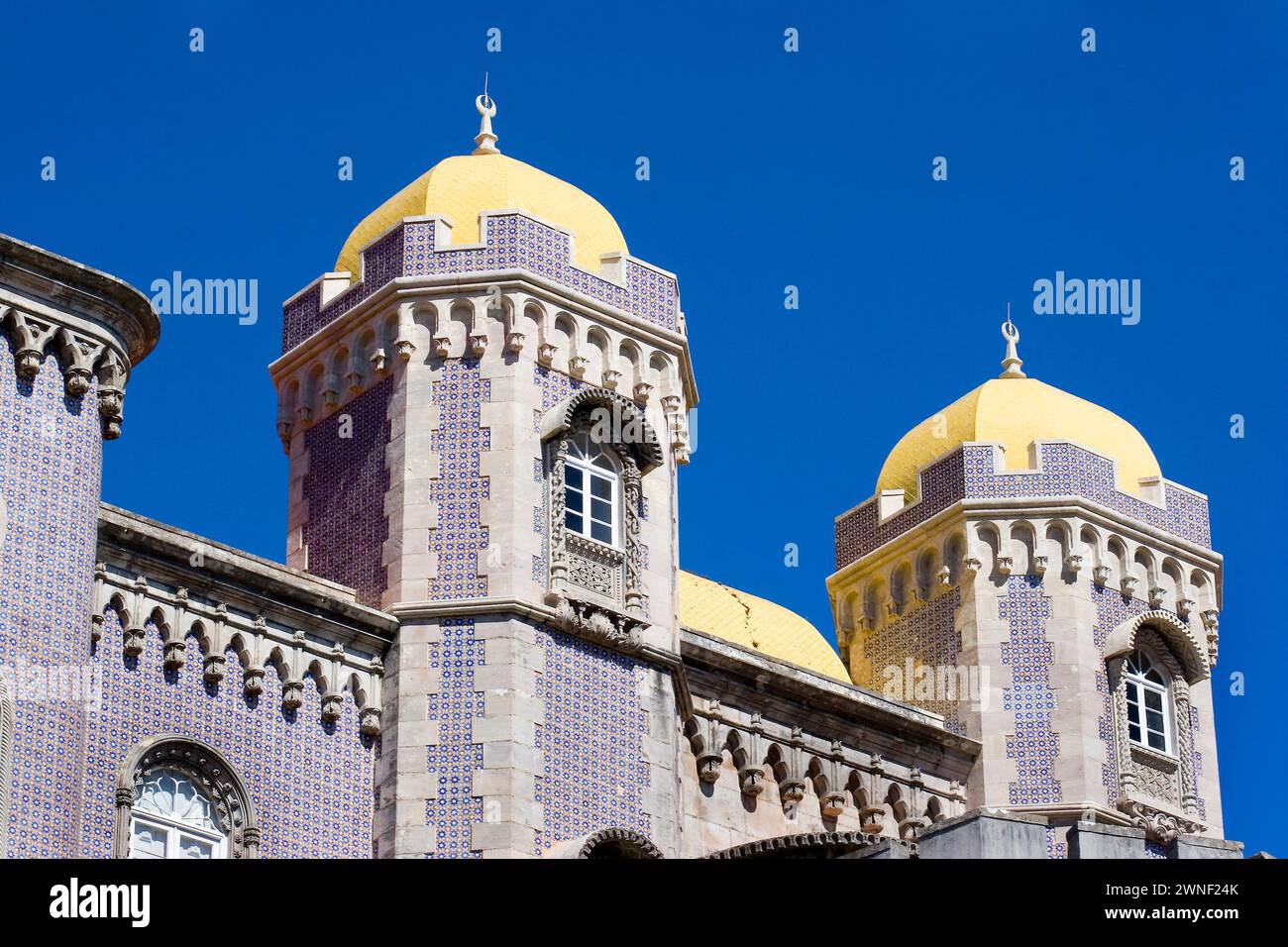 Pena Palace, Sintra Foto Stock