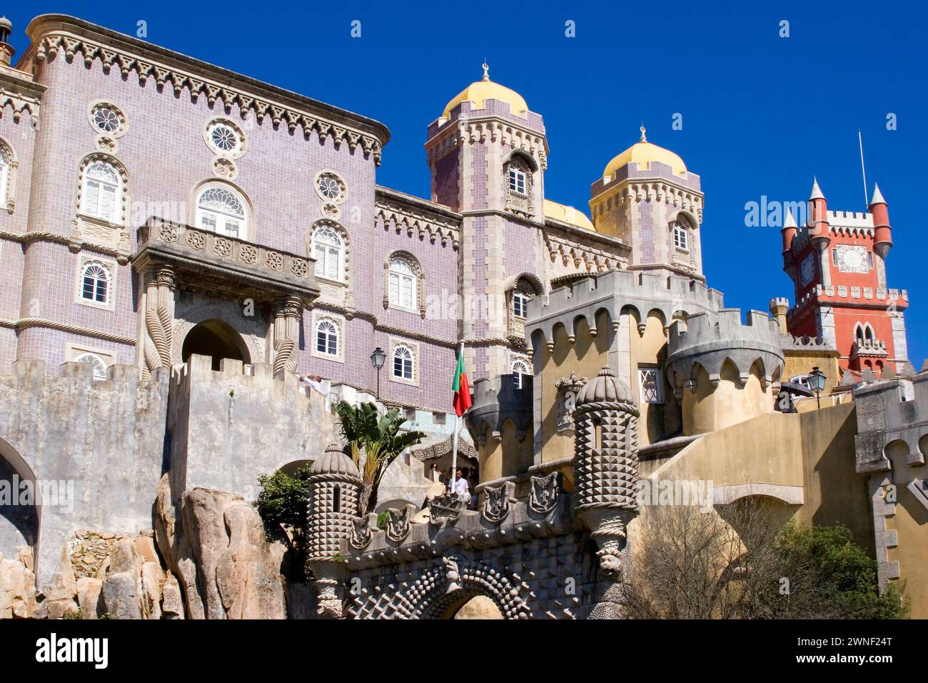 Pena Palace, Sintra Foto Stock