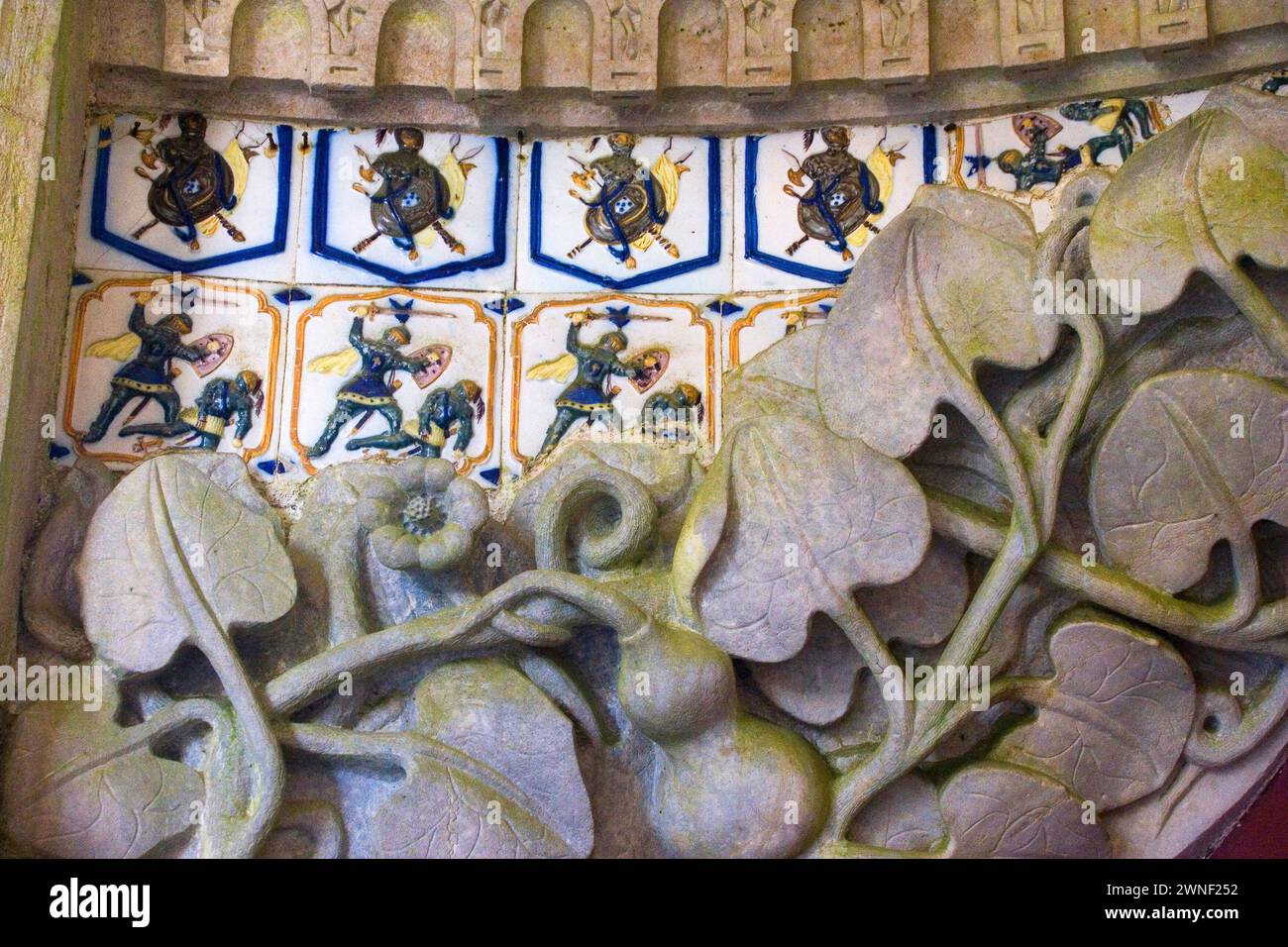Pena Palace, Sintra Foto Stock