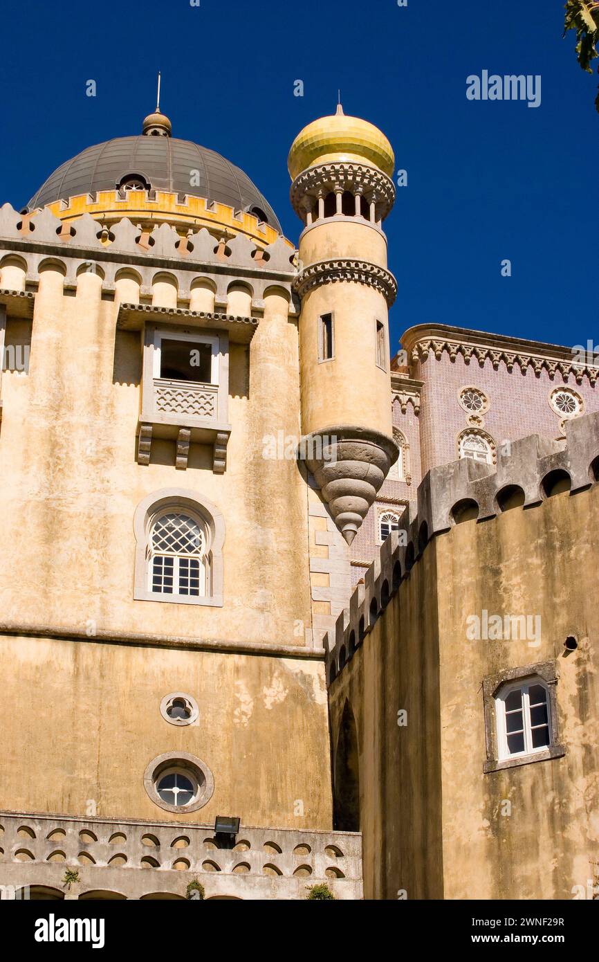 Pena Palace, Sintra Foto Stock