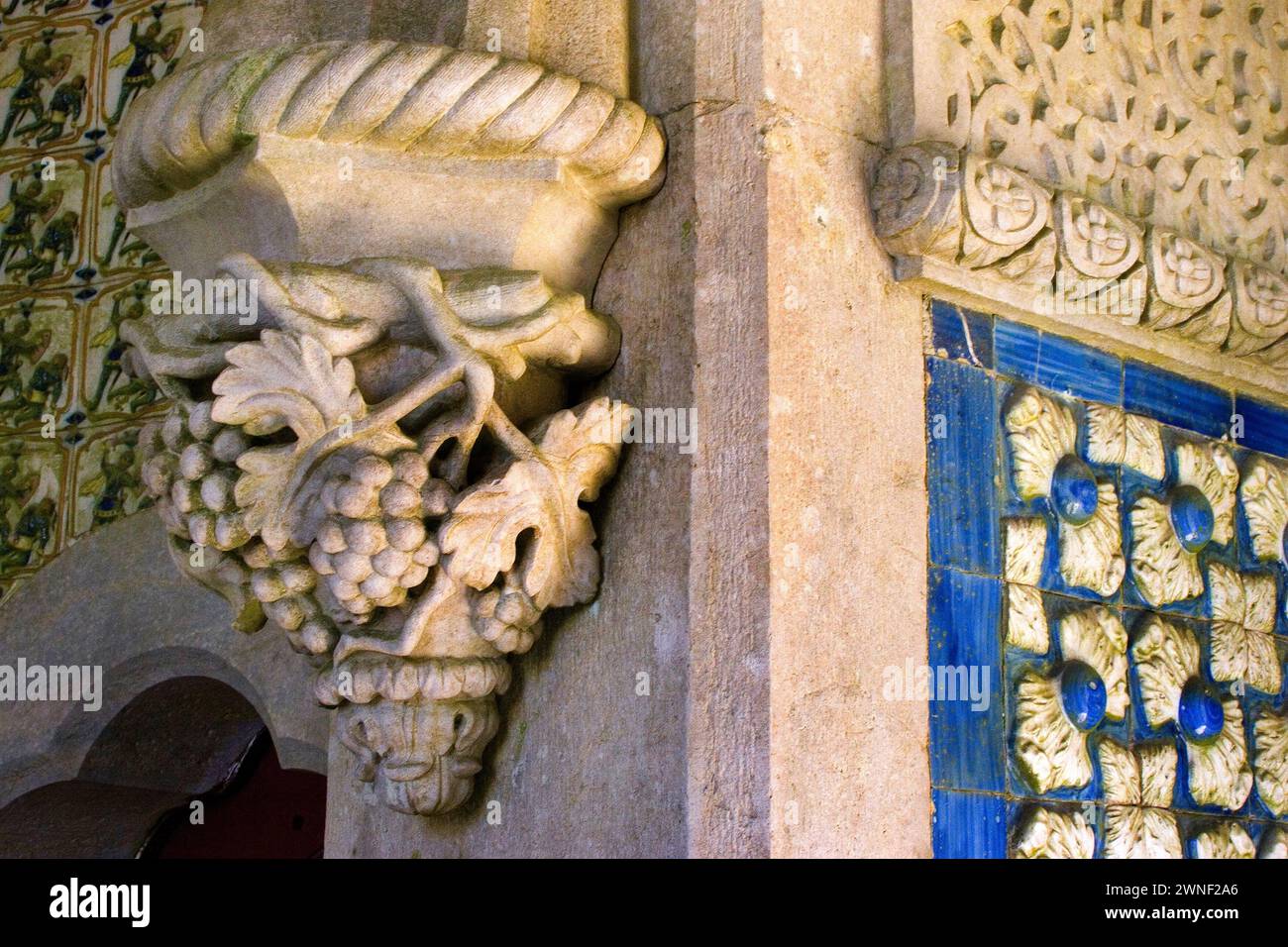 Pena Palace, Sintra Foto Stock