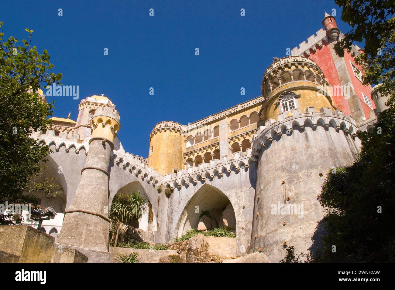 Pena Palace, Sintra Foto Stock