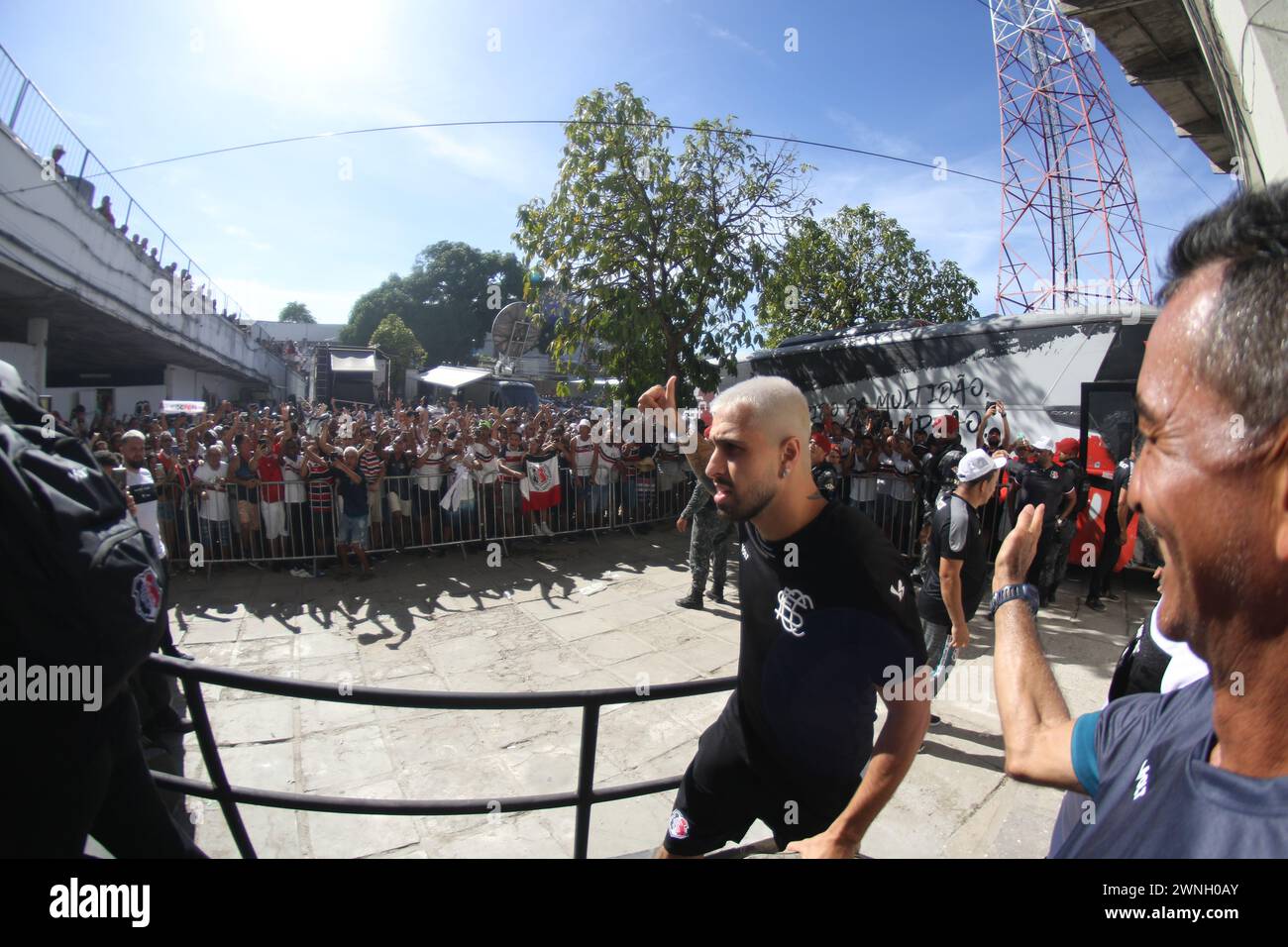 Recife, Brasile. 2 marzo 2024. PE - RECIFE - 03/02/2024 - PERNAMBUCANO 2024, SANTA CRUZ (DUE). Foto: Marlon Costa/AGIF (foto di Marlon Costa/AGIF/Sipa USA) credito: SIPA USA/Alamy Live News Foto Stock