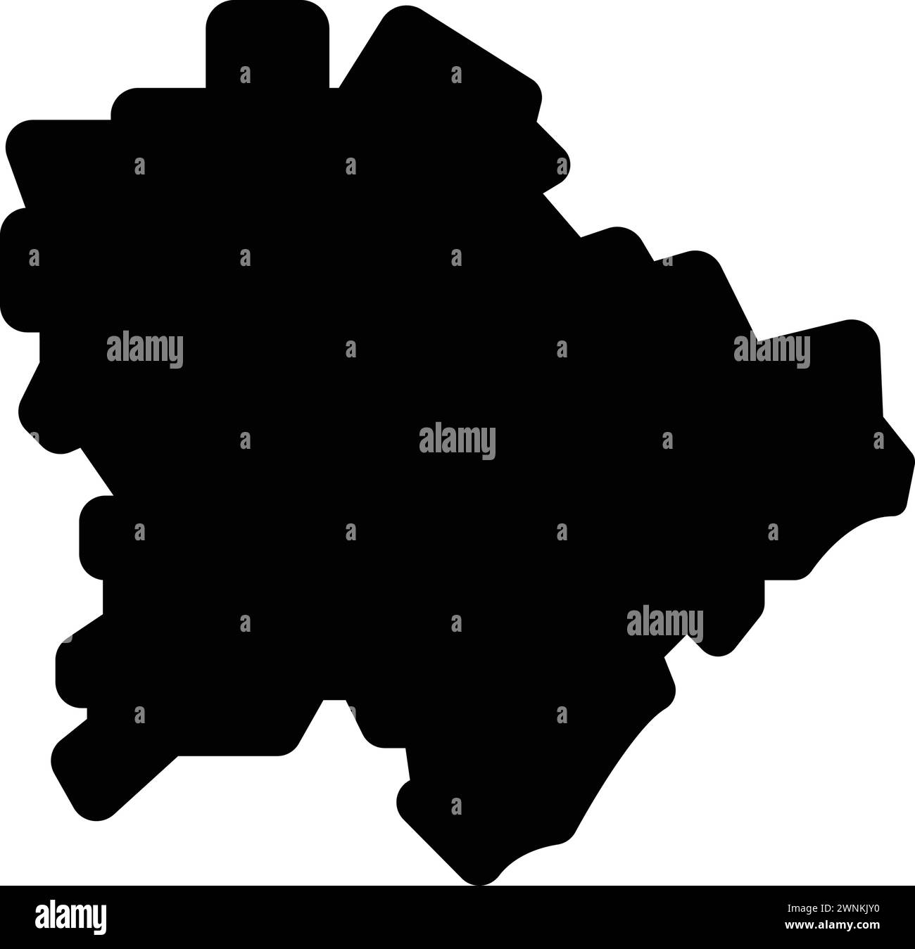 Icona per budapest, ungheria Illustrazione Vettoriale