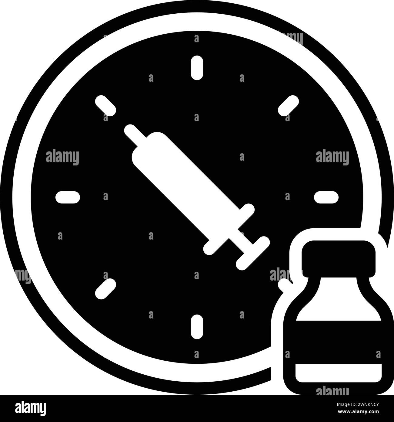 Icona per dose, capsula Illustrazione Vettoriale