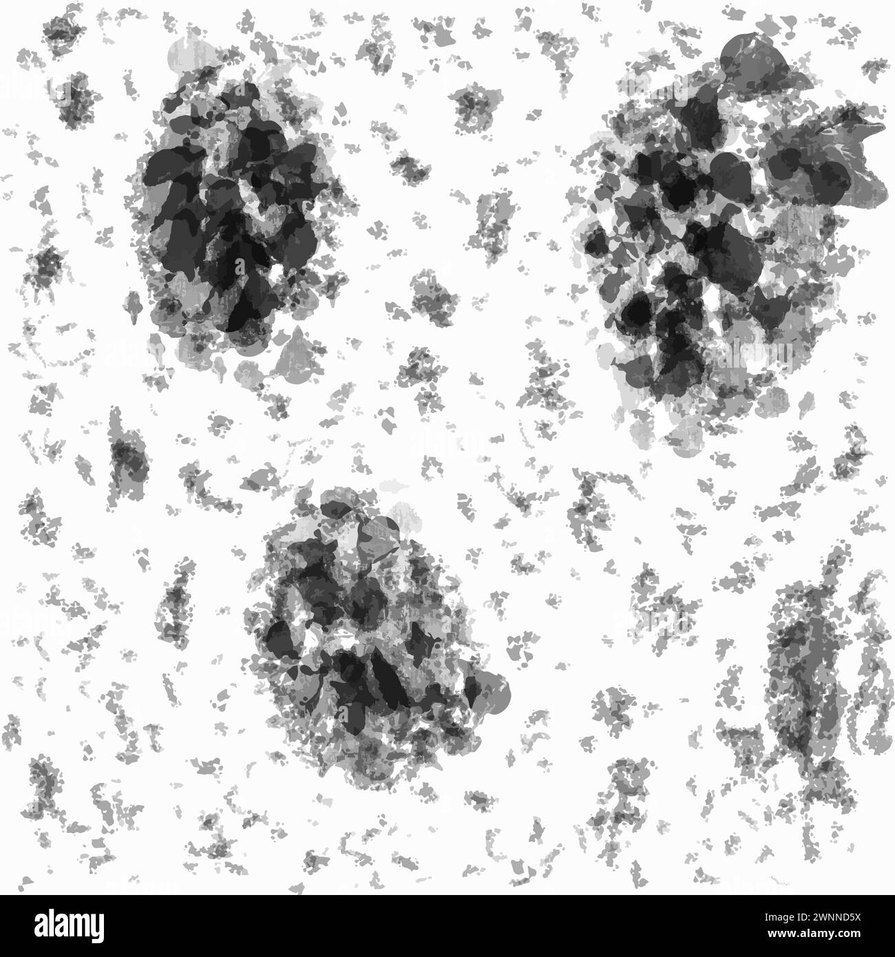 consistenza di melshale, consistenza della carta sostenibile Illustrazione Vettoriale