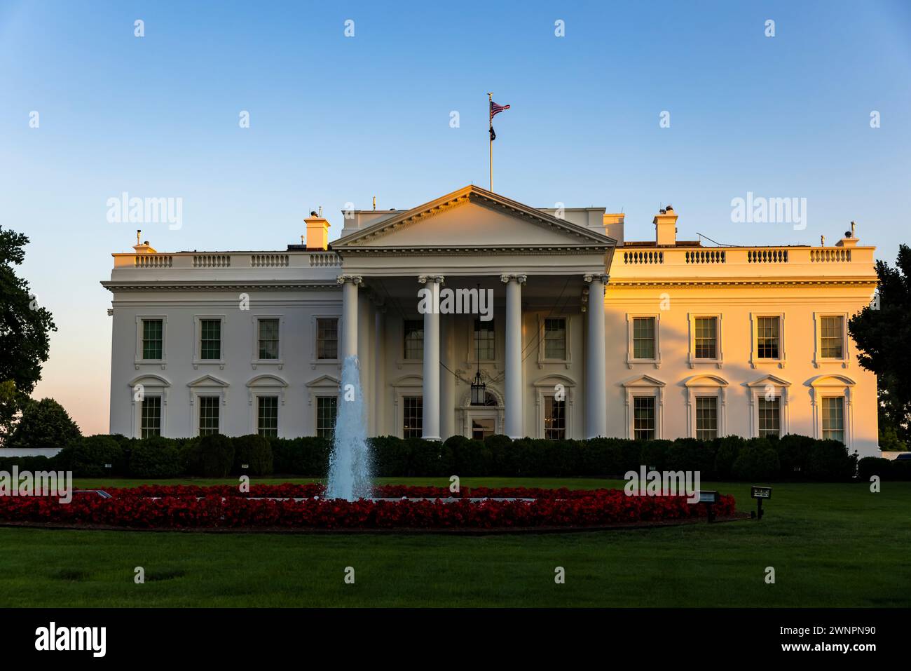Washington D.C. è un'importante destinazione turistica con numerosi musei e monumenti che attirano visitatori da tutto il mondo Foto Stock