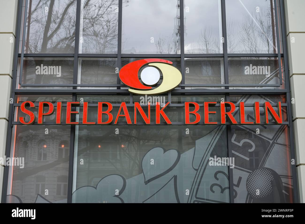 Spielbank Berlin, Kurfürstendamm, Charlottenburg, Berlino, Deutschland Foto Stock