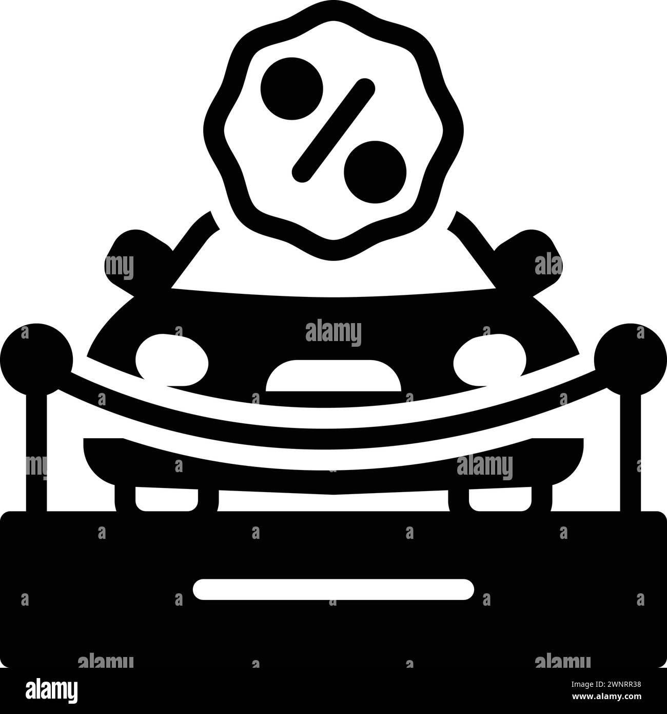 Icona per offerte, ouverture Illustrazione Vettoriale