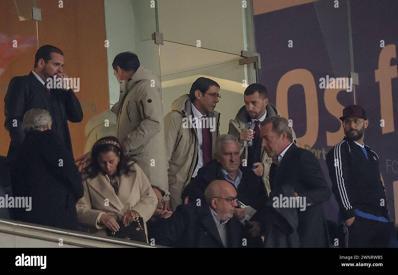 Porto, 03/03/2024 - il Futebol Clube do Porto ha ospitato lo Sport Lisboa e il Benfica al Estádio do Dragão questa sera in una partita che conta per il 24° turno della i League 2023/24. Rui Costa (Miguel Pereira/Global Imagens) Foto Stock