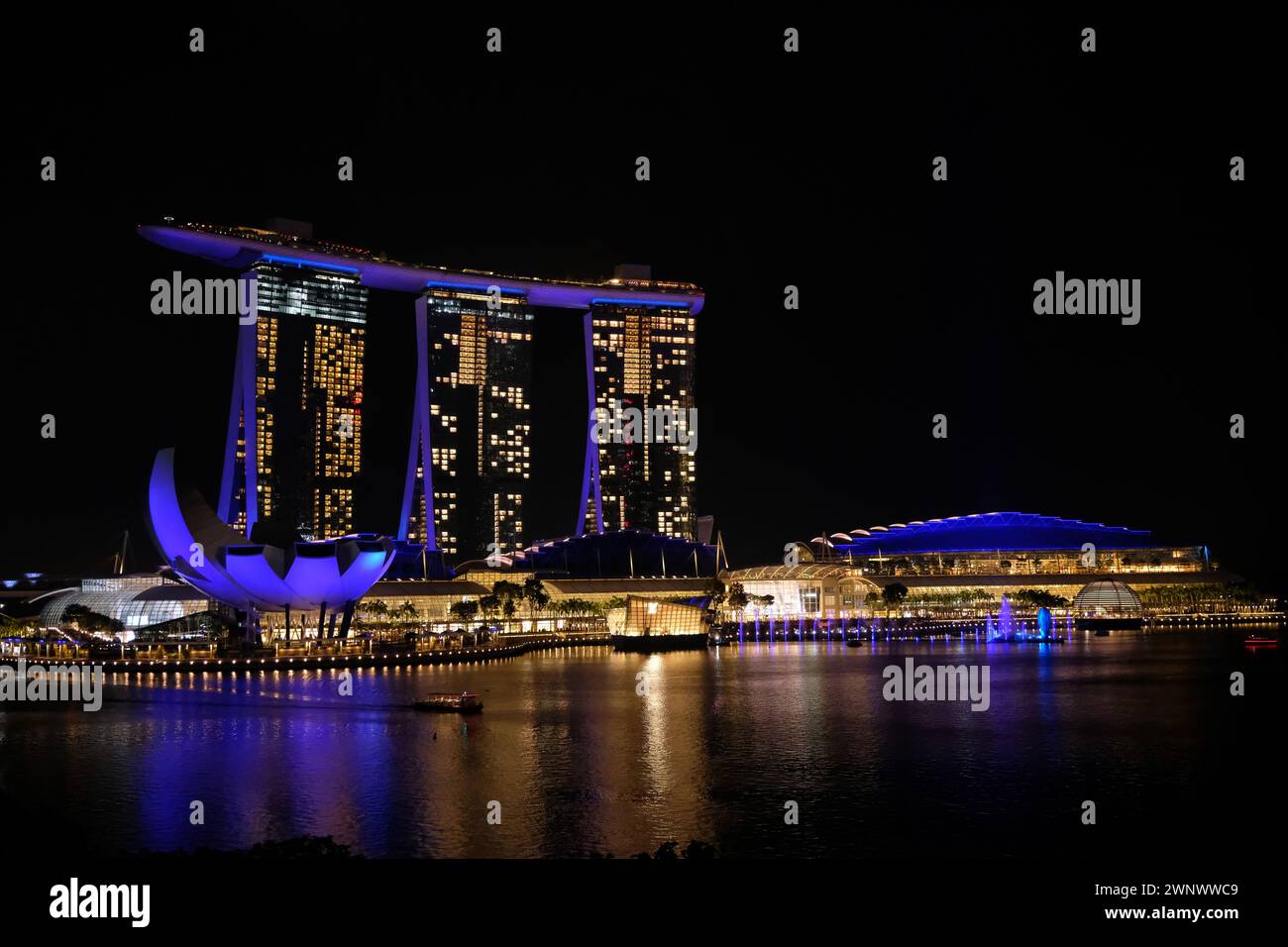 Marina Bay Sands, Singapore, Asia Foto Stock