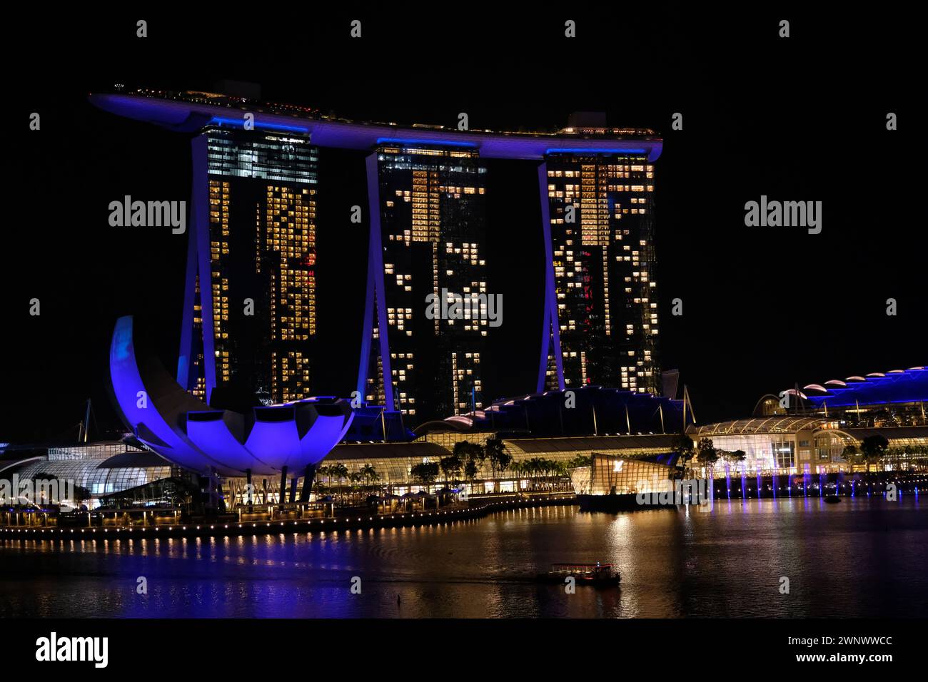 Marina Bay Sands, Singapore, Asia Foto Stock