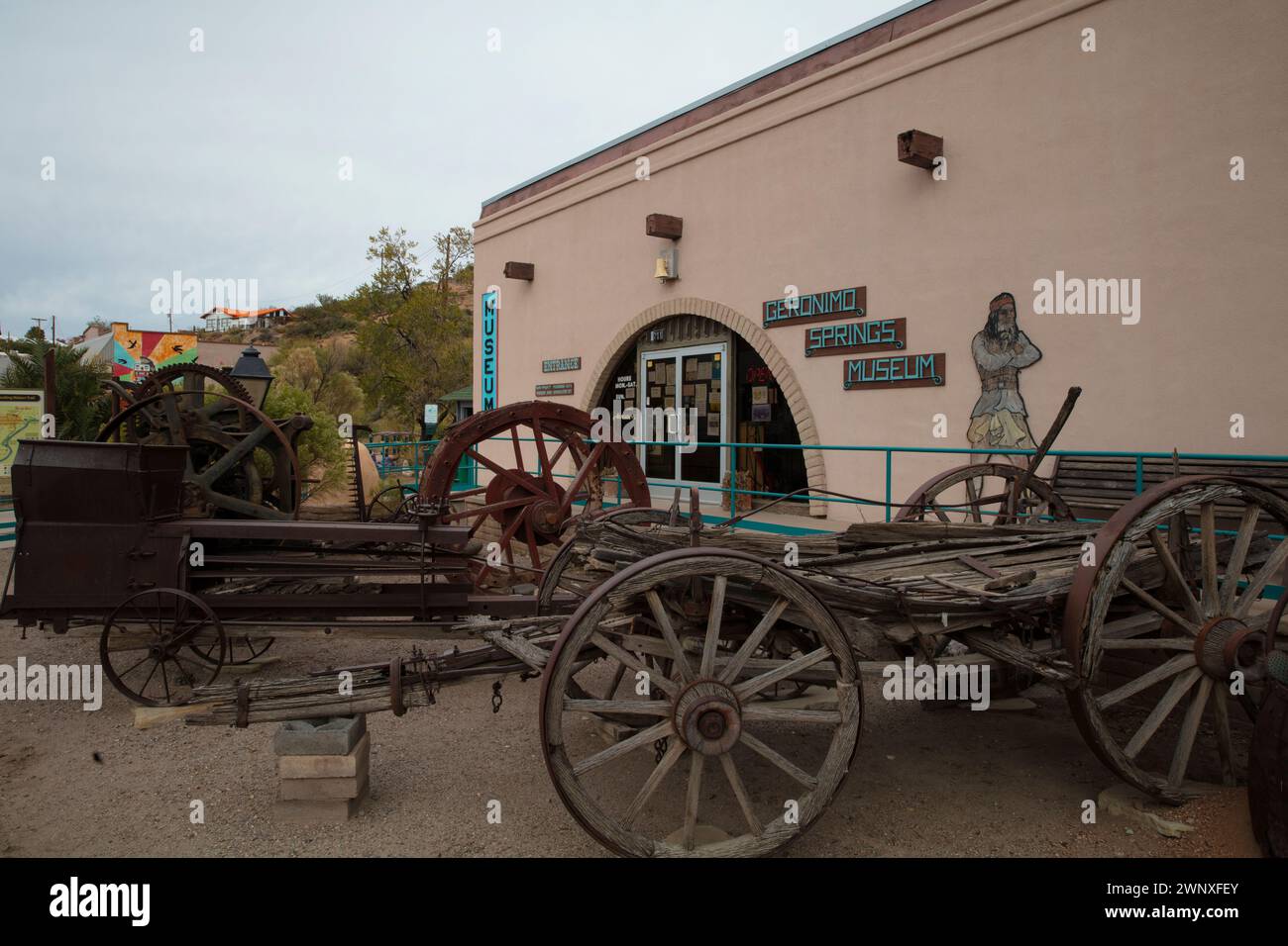 Verità o conseguenze: Una storia interessante di gentrificazione riuscita nel New Mexico meridionale. Foto Stock